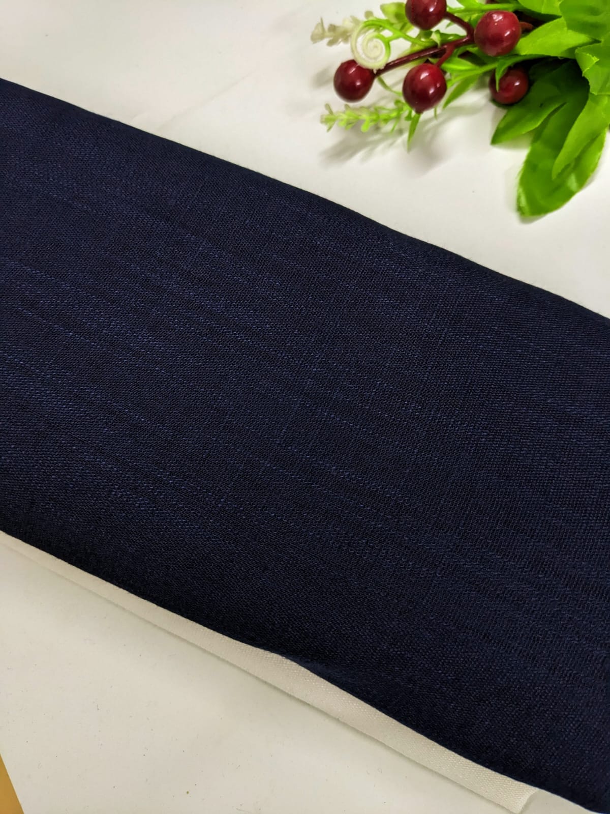 PREMIUM TURKISH LAWN - NAVY BLUE XL SIZE