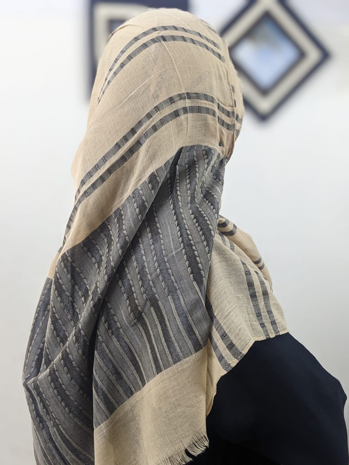 Jacquard Lawn Scarf - DS 11