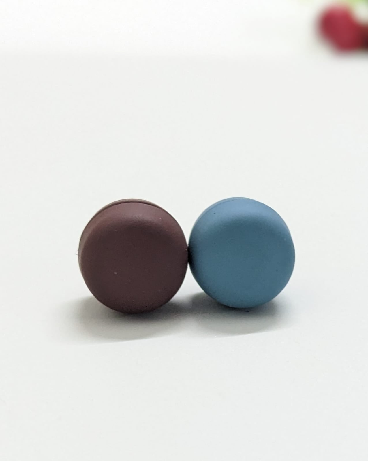 HIJAB MAGNET - PACK OF 2 - Chocolate & Baby Blue