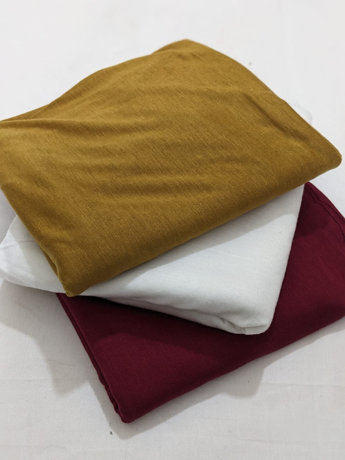 SOFT COTTON JERSEY - BUNDLE OF 3