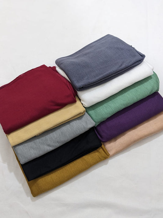 SOFT COTTON JERSEY - BUNDLE OF 10