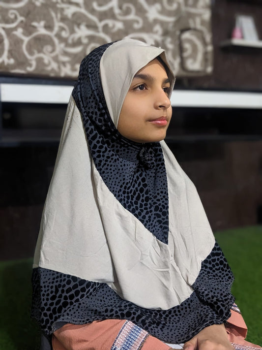 READY TO WEAR SCARF 9 to 13 YEARS - VELVET JERSEY DS27