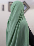 PLAIN GEORGETTE HIJAB - SOFT GREEN