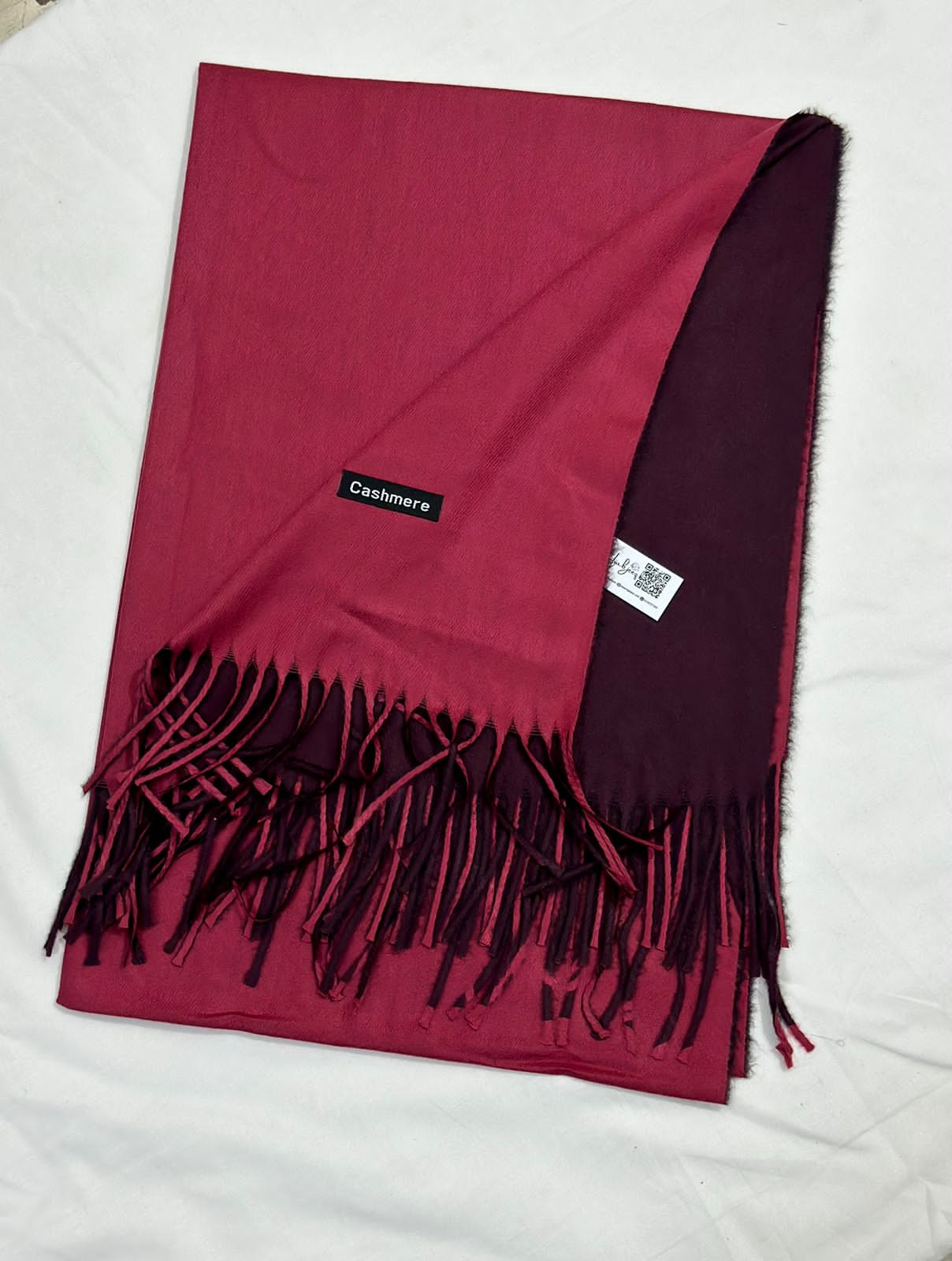 PURE WOOL PASHMINA DUAL SIDE - ART 16