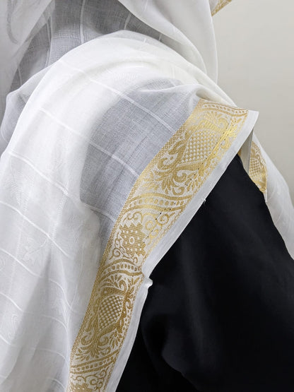 Premium Qualtiy Lawn Jacquard Chaddar - DS2