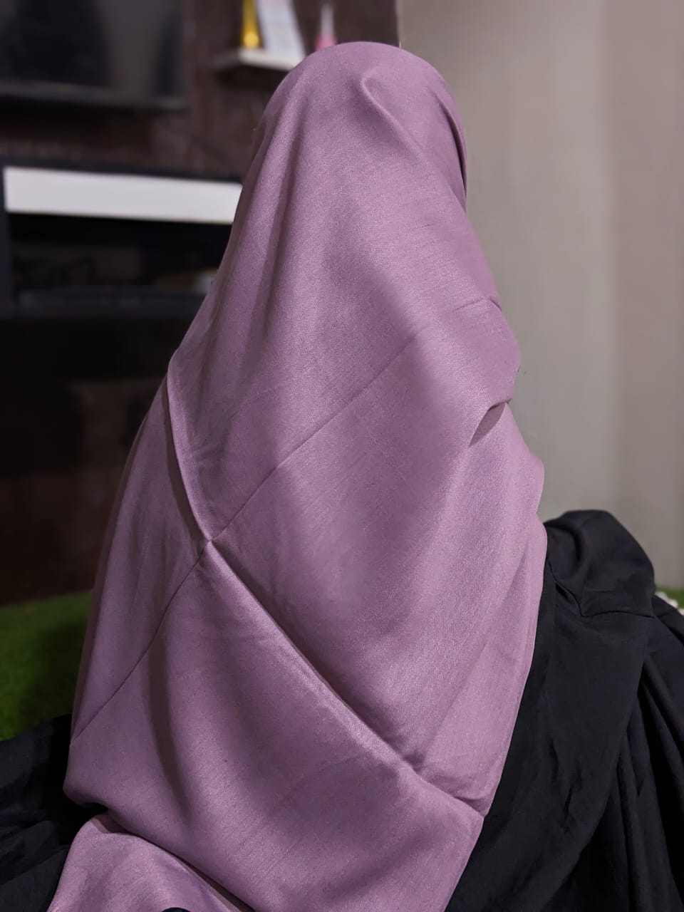 TURKISH WINTER PASHMINA - LIGHT PURPLE