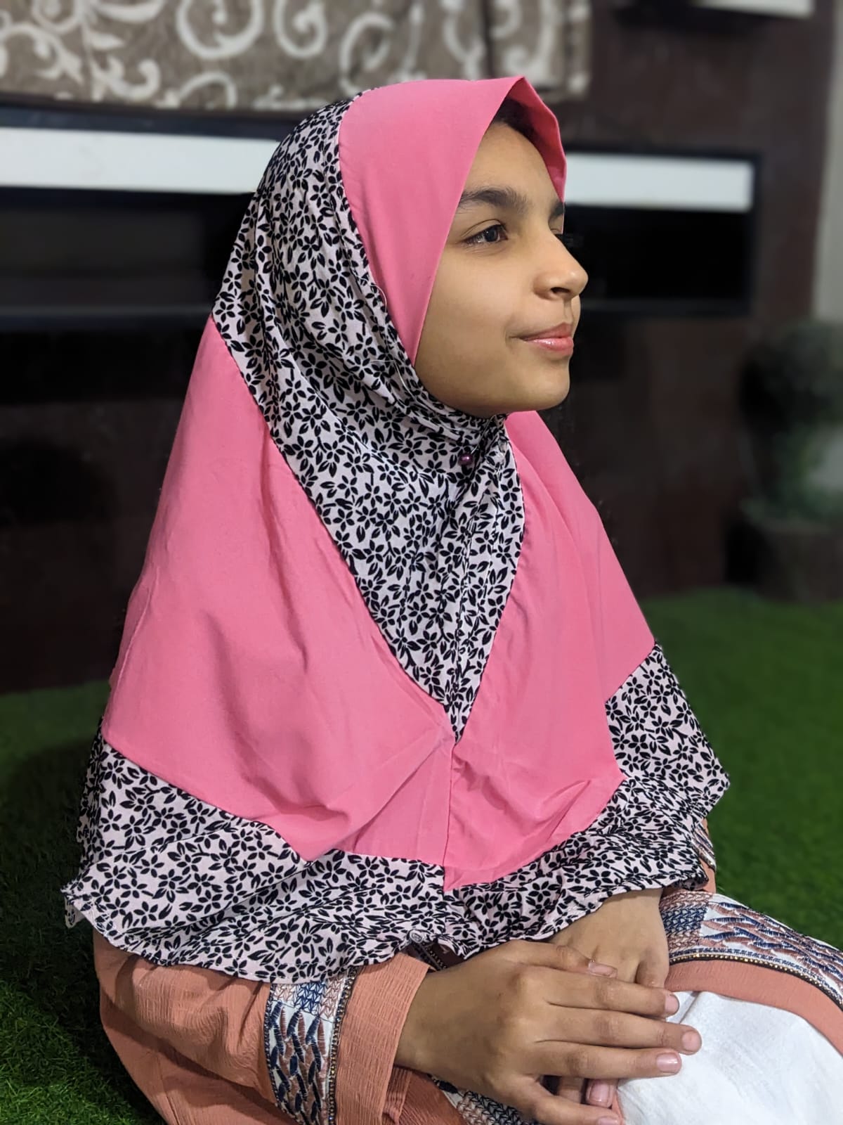 READY TO WEAR SCARF 9 to 13 YEARS - VELVET JERSEY DS25