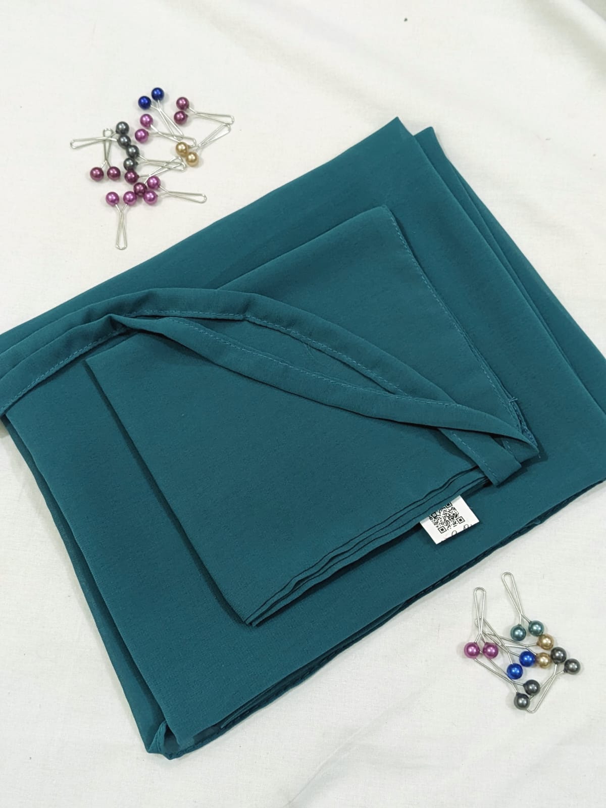 GEORGETTE NIQAB WITH HIJAB KIT - TEAL