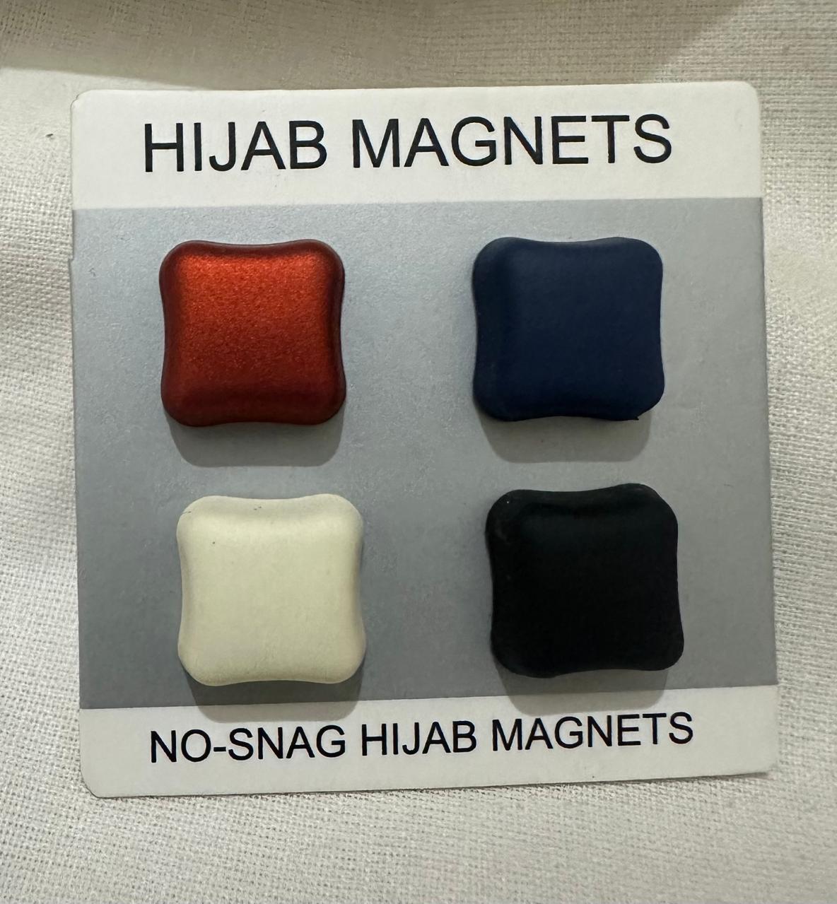 HIJAB MAGNET SQUARE - PACK OF 4 COLOR CWBB