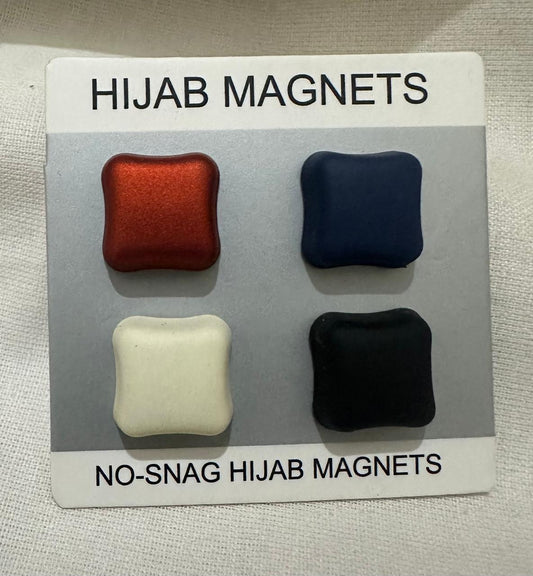 HIJAB MAGNET SQUARE - PACK OF 4 COLOR CWBB