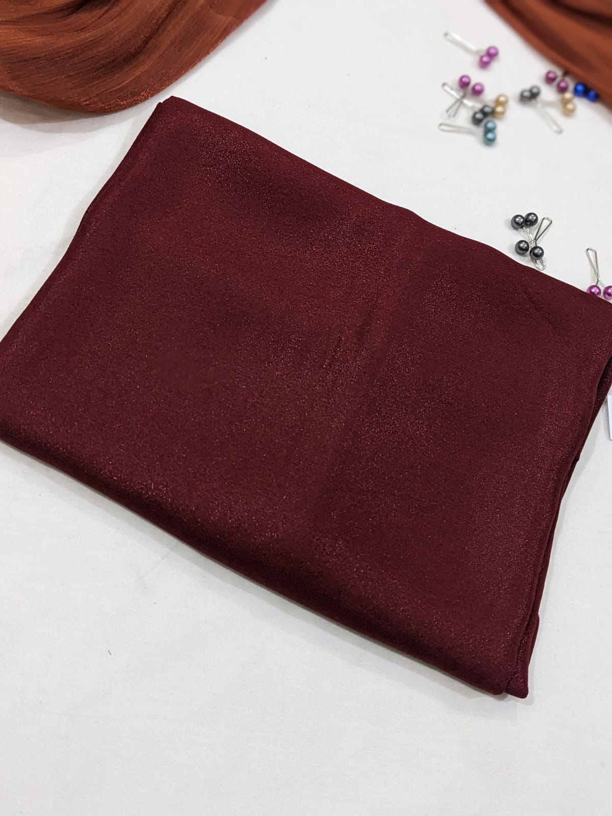 SUN SHINE SCARF - MAROON