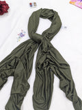 PRIME RIBBED JERSEY - OLIVE GREEN