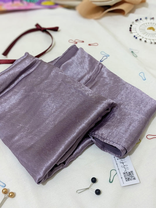 WRINKLE VELVET SILK - LIGHT PURPLE