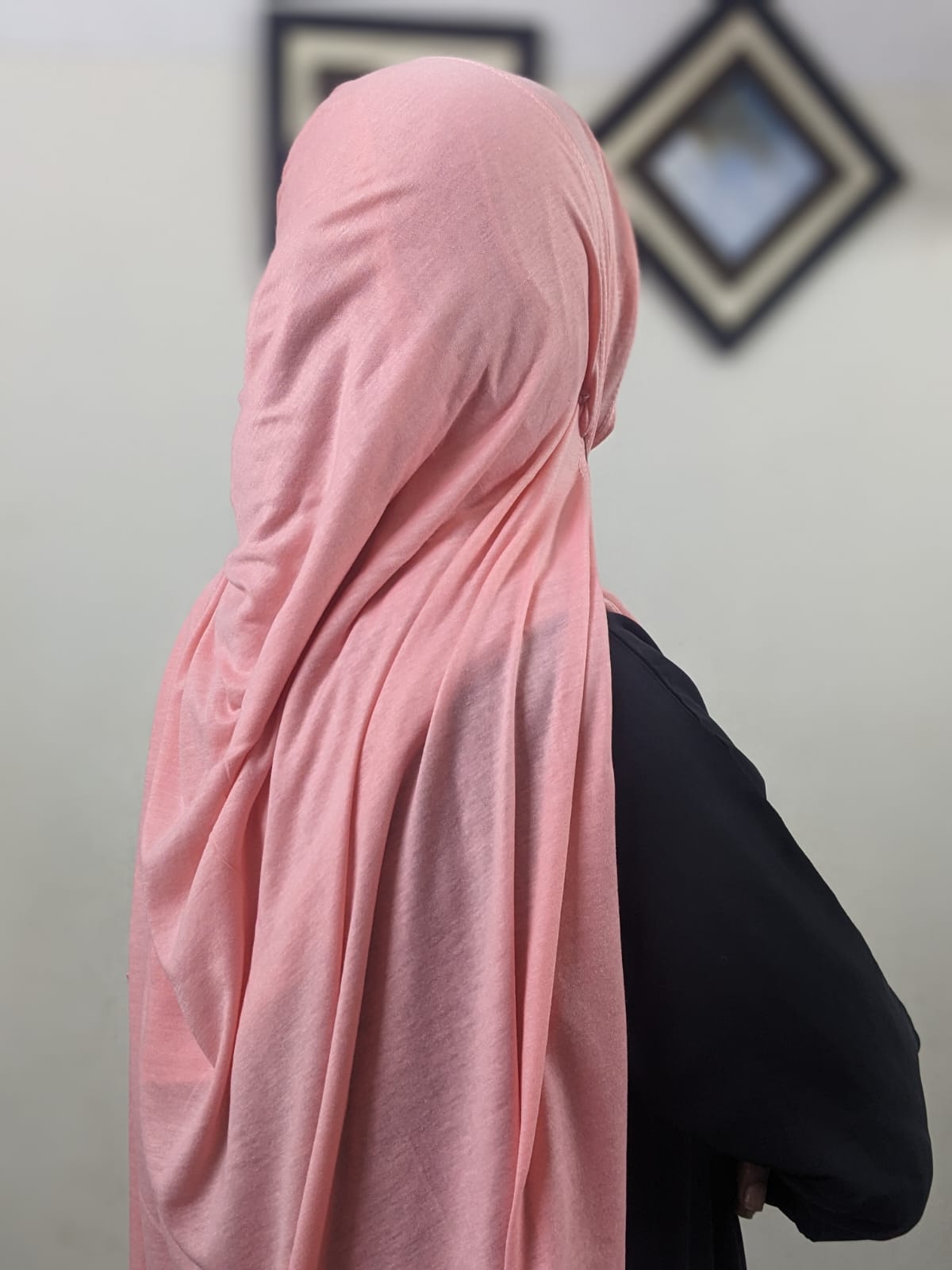 SOFT COTTON JERSEY - ICY PINK