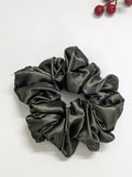 SCRUNCHIES - OLIVE GREEN