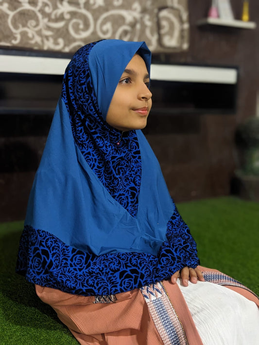 READY TO WEAR SCARF 9 to 13 YEARS - VELVET JERSEY DS28