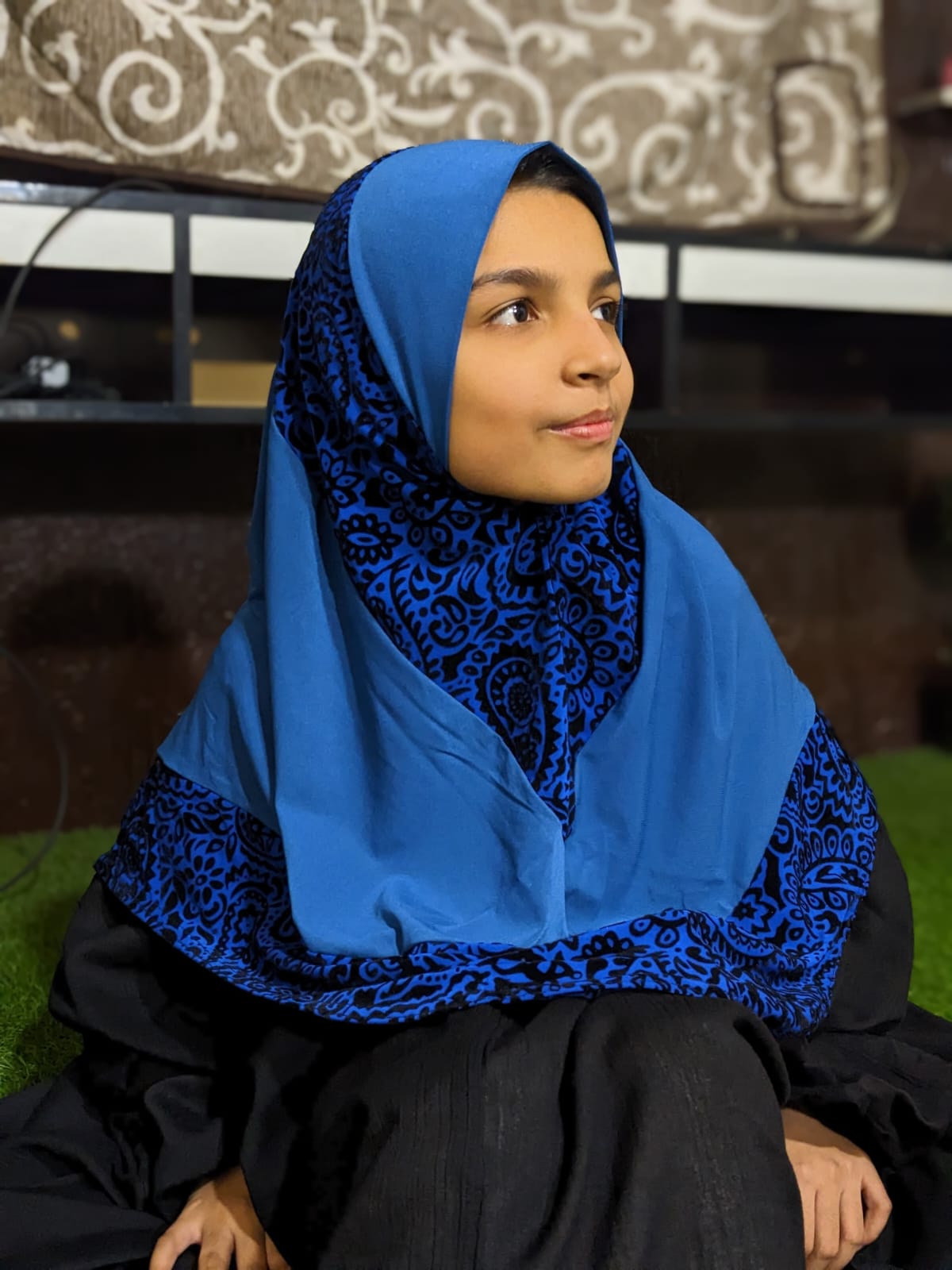 READY TO WEAR SCARF 9 to 13 YEARS - VELVET JERSEY DS2